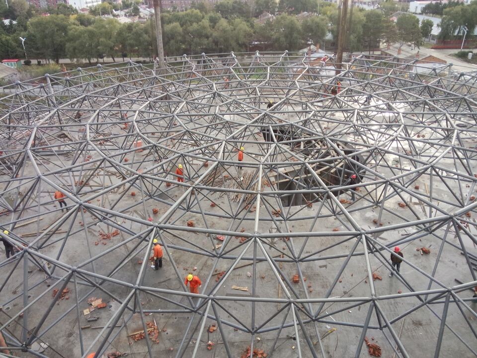 达州全民健身中心网架